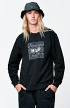 Huf Native Box Logo Crew Neck Sweatshirt