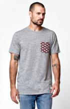 Modern Amusement Jacquard Pocket Crew T-shirt