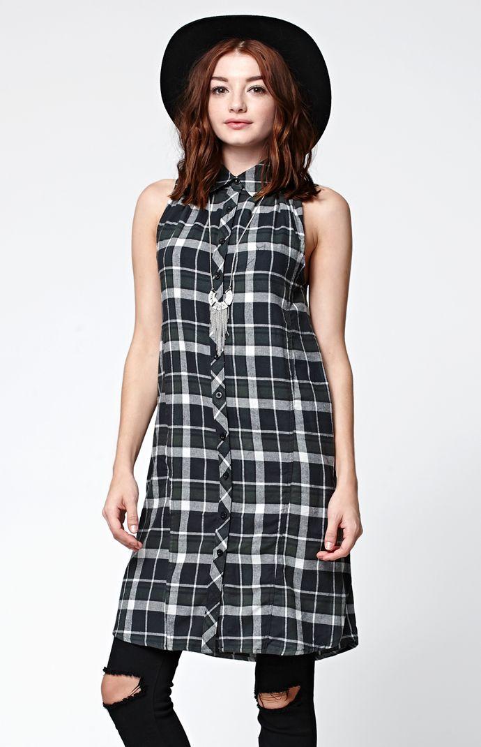Lira Keep It Real Plaid Dress