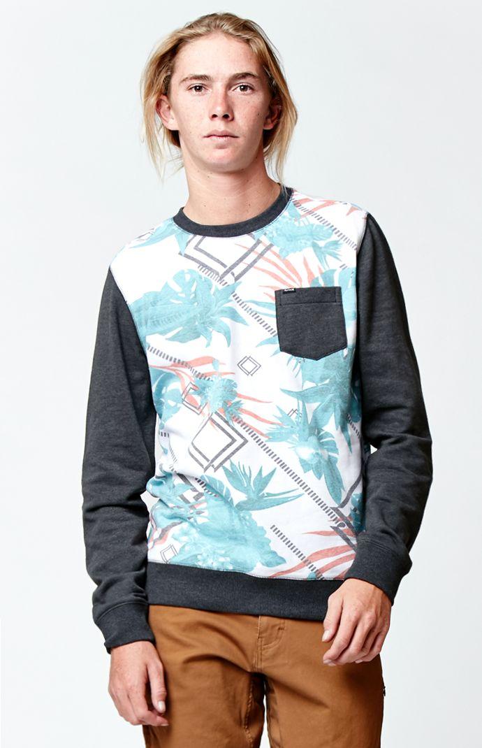 Hurley Tropicali Crew Neck Sweatshirt