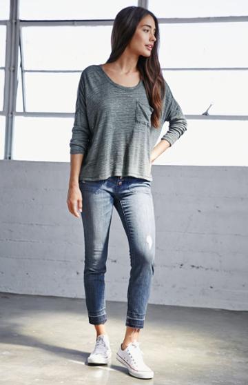 Bullhead Denim Co Beige Slim Fit Flat Front Chino Jeans Adult Size 32X   Shop Thrift KC