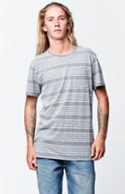 Modern Amusement Jacquard Dots Pocket T-shirt