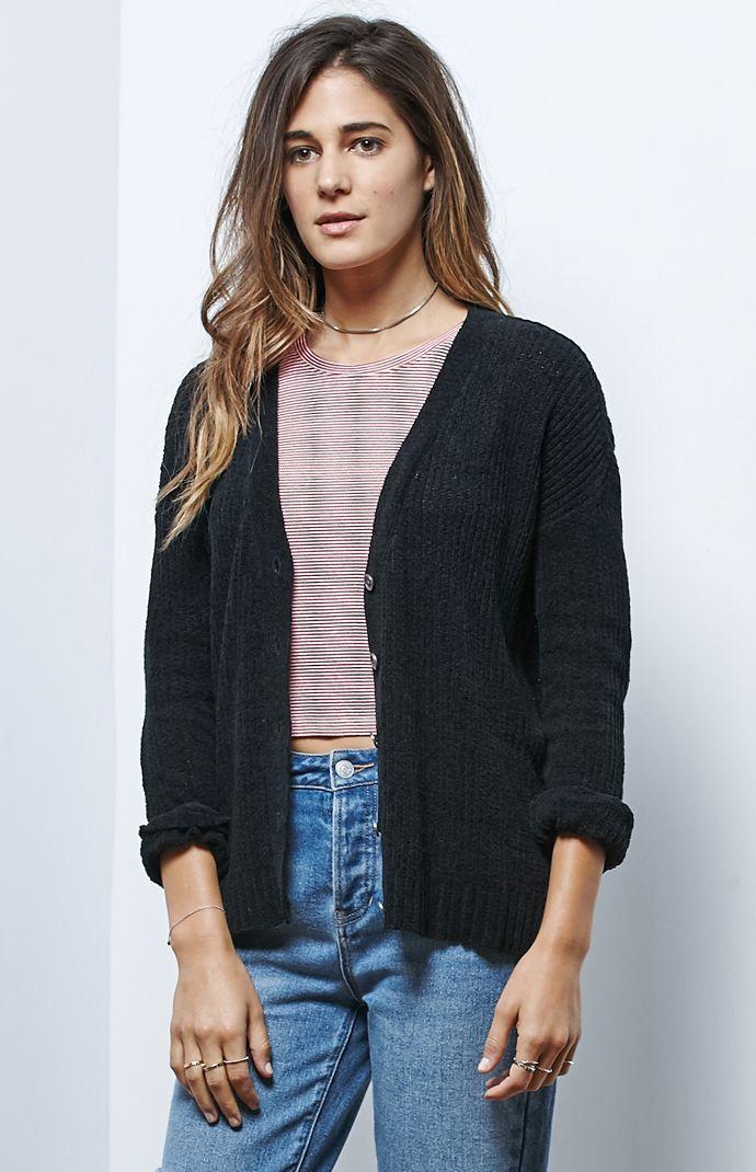 Volcom Cha Neil Button Front Cardigan