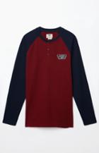 Vans Giltner Long Sleeve Henley Raglan T-shirt