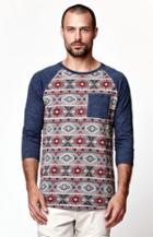 On The Byas Swerve Jacquard Raglan Baseball T-shirt