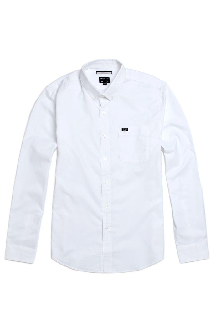 Rvca That'll Do Long Sleeve Button Up Shirt