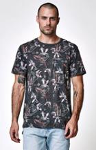 On The Byas Ikat Tropical Crew T-shirt