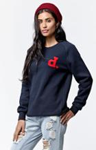 Diamond Supply Co D Patch Crew Neck Sweatshirt