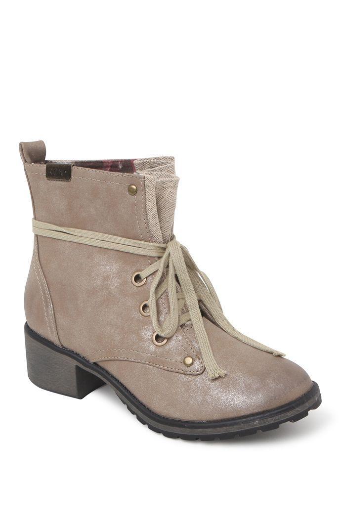 Roxy Womens Roxy Shoes - Roxy Bowman Lace Up Boots