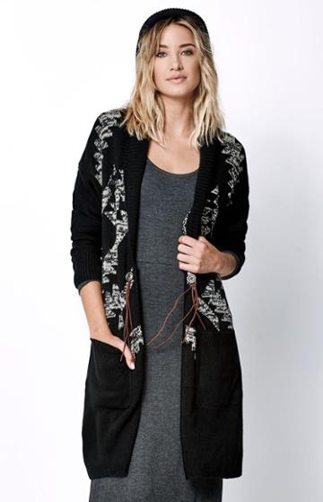 Obey Coven Longline Cardigan