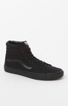 Vans Sk8-hi Black Canvas Shoes