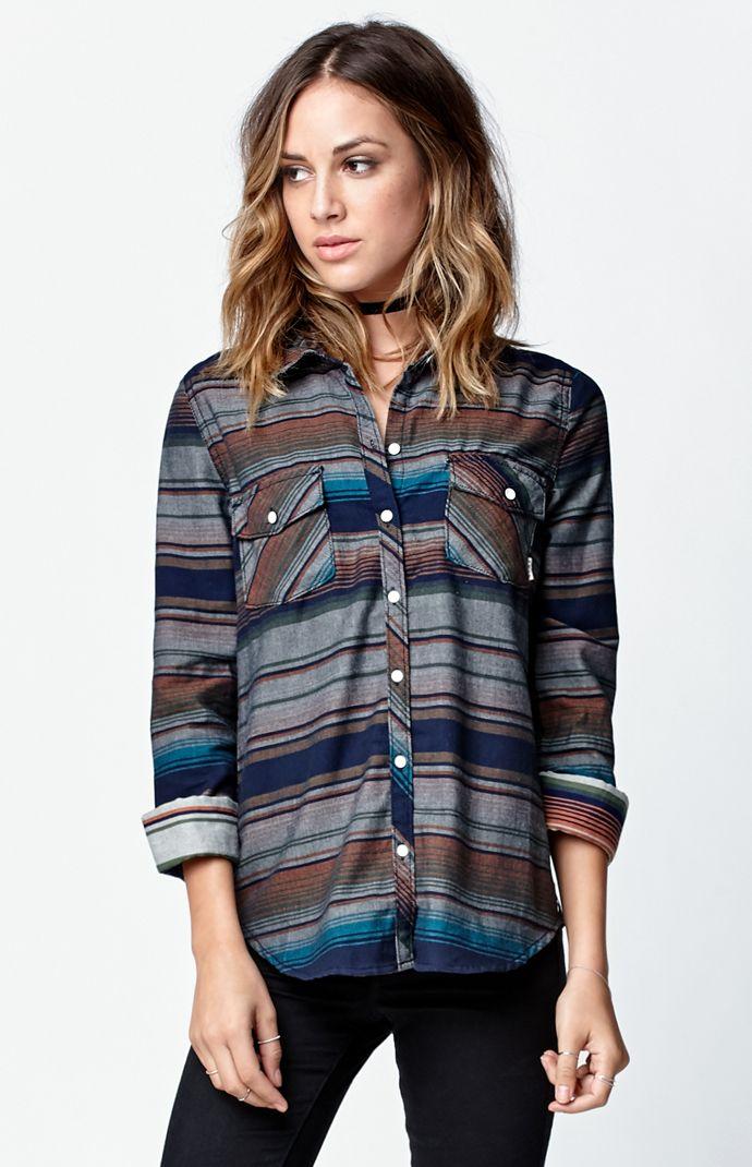 Roxy Camp Site Button-down Shirt