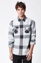 Nixon Talus Plaid Long Sleeve Button Up Shirt