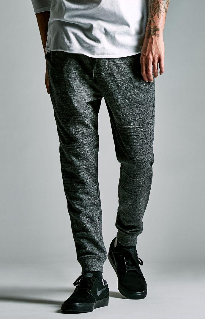 On The Byas The Drop Fit Moto Fleece Jogger Pants
