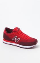 New Balance 501 Red Gradient Collection Running Sneakers
