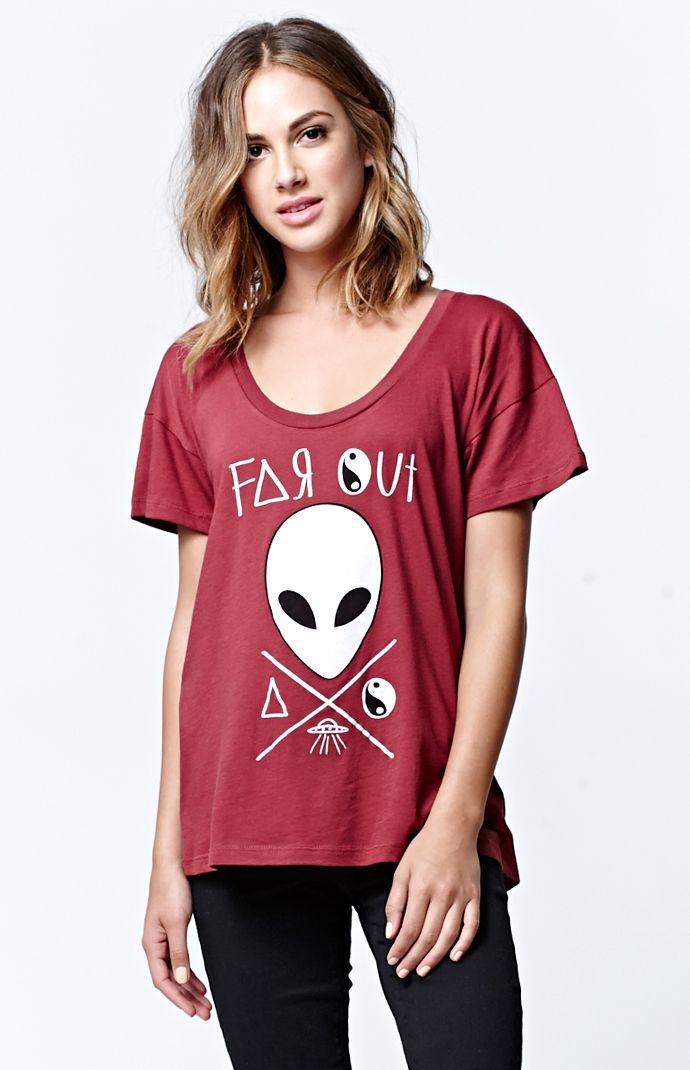 Riot Society Far Out Alien Boyfriend T-shirt