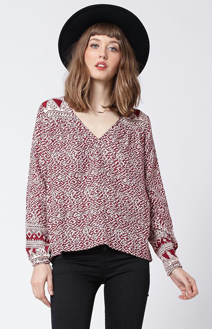 Billabong Eternal Winter V-neck Top