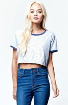 Billabong Run Away Cropped Ringer T-shirt