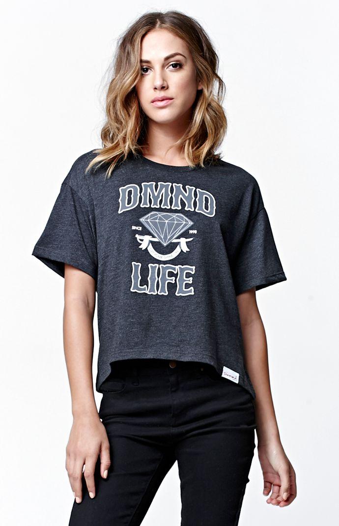 Diamond Supply Co Diamond Life Crew Neck T-shirt