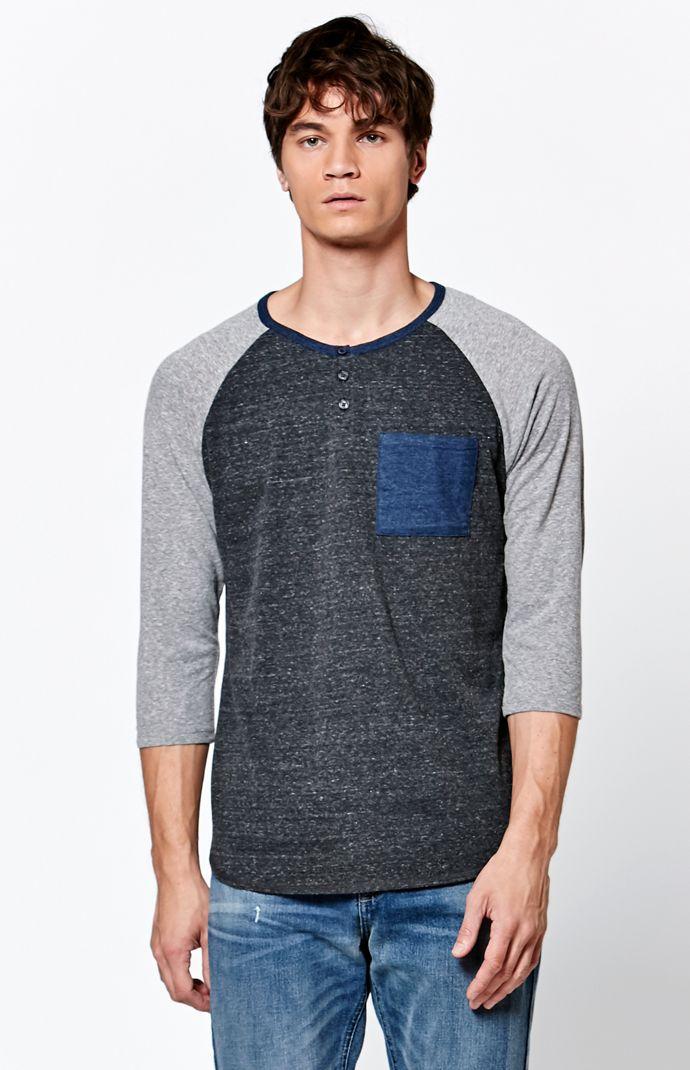 On The Byas Eduardo Raglan 3/4 Sleeve T-shirt