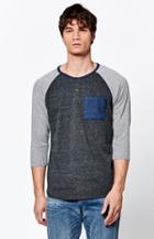 On The Byas Eduardo Raglan 3/4 Sleeve T-shirt