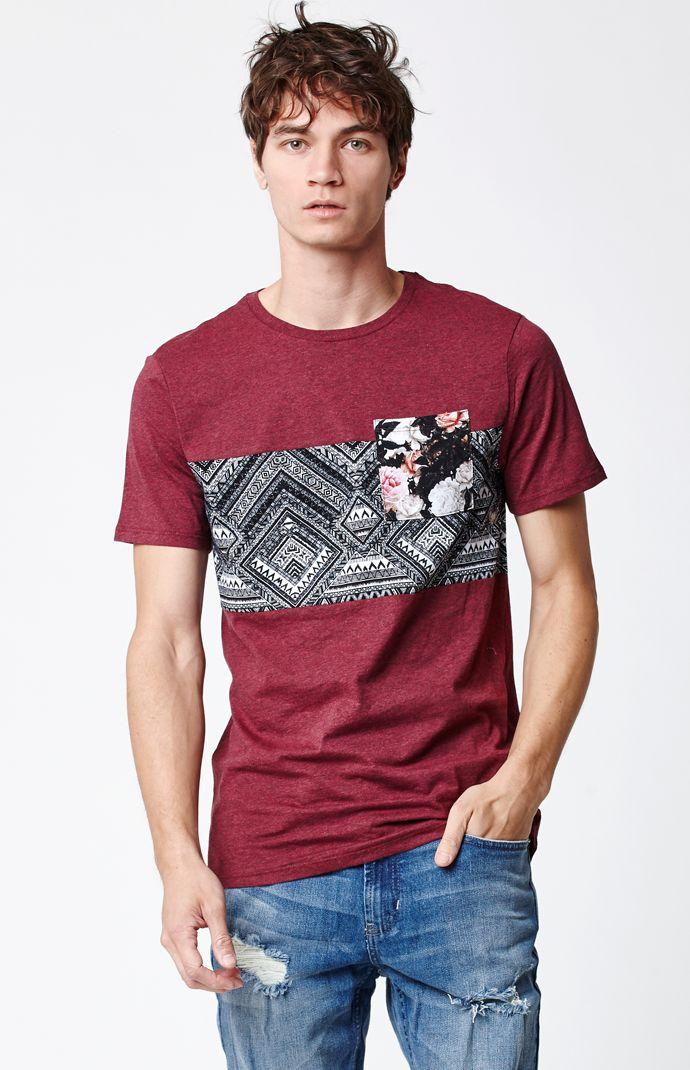 On The Byas Wreath Pocket Pieced Crew T-shirt