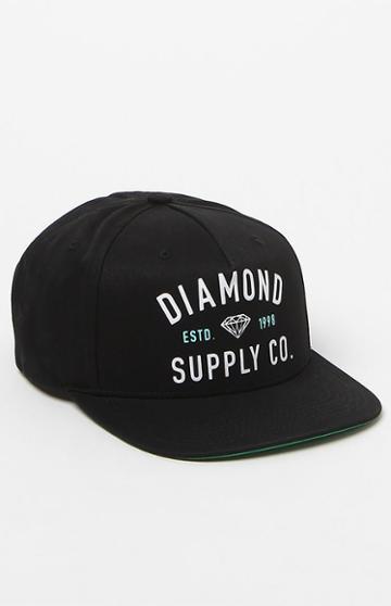 Diamond Supply Co Diamond Arch Snapback Hat