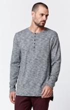 Modern Amusement Long Sleeve Henley T-shirt