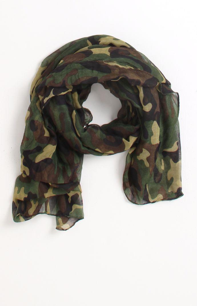 Kirra Womens Kirra Scarves - Kirra Camo Scarf