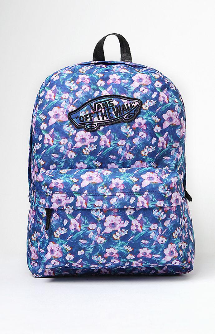 Vans Realm Floral Print Backpack