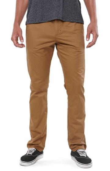 Bullhead Denim Co Mens Bullhead Denim Co Pants - Bullhead Denim Co Dillon Skinny Ducky Tan Chino Pants