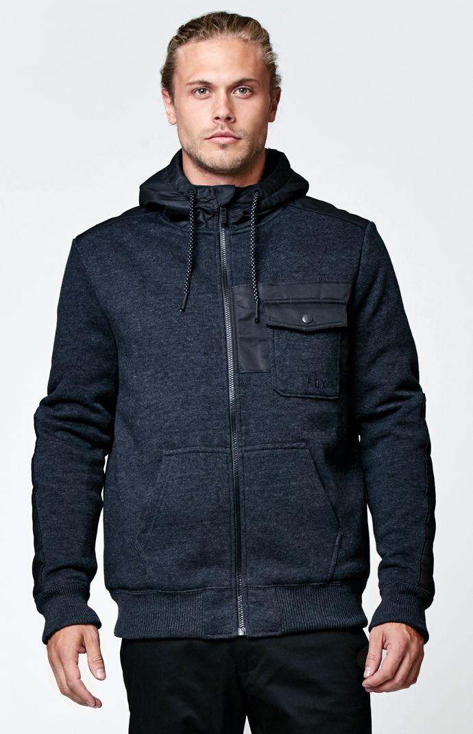 Fox Sasquatch Scrub Zip Hoodie