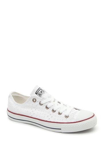 Converse Womens Converse Shoes - Converse All Star Silver Tipped Pink Sneakers