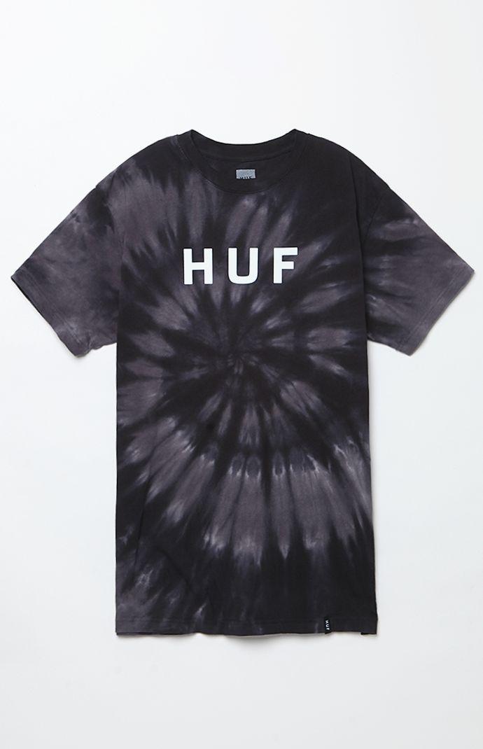 Huf Og Logo Tie Dye T-shirt