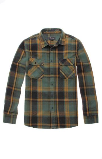 Brixton Mens Brixton Shirts - Brixton Bowery Flannel Shirt