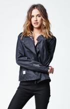 Diamond Supply Co Midnight Waterproof Nylon Moto Jacket