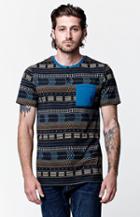 On The Byas Neo Pop Print Henley T-shirt