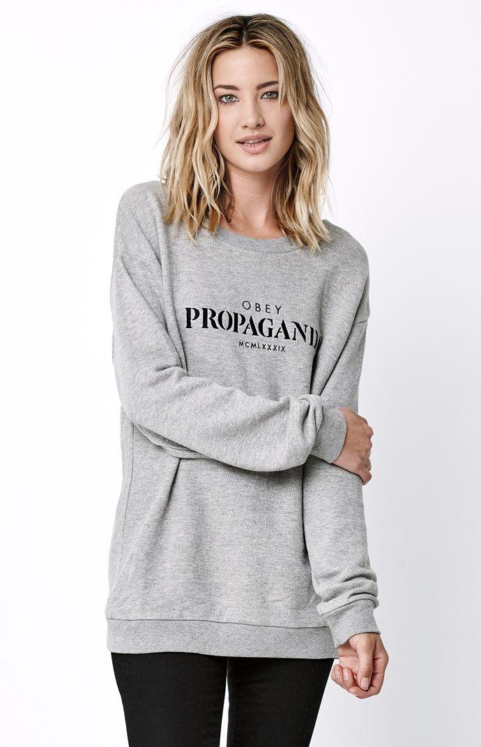 Obey Skeptic Crew Neck Sweatshirt