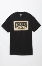 Crooks And Castles Core Logo Gold T-shirt