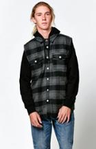 Rvca Puffer Grunge Jacket