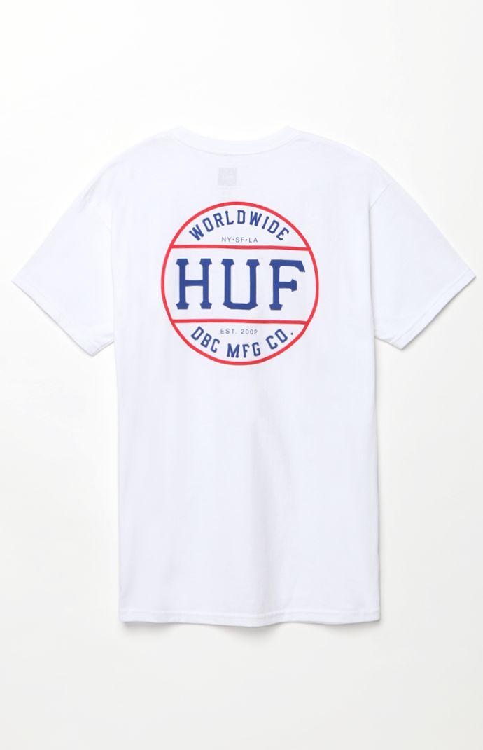 Huf Stars Box Logo T-shirt