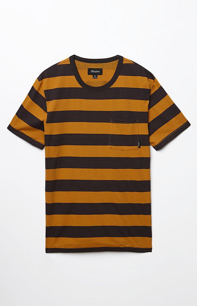 Brixton Stripe Pocket T-shirt