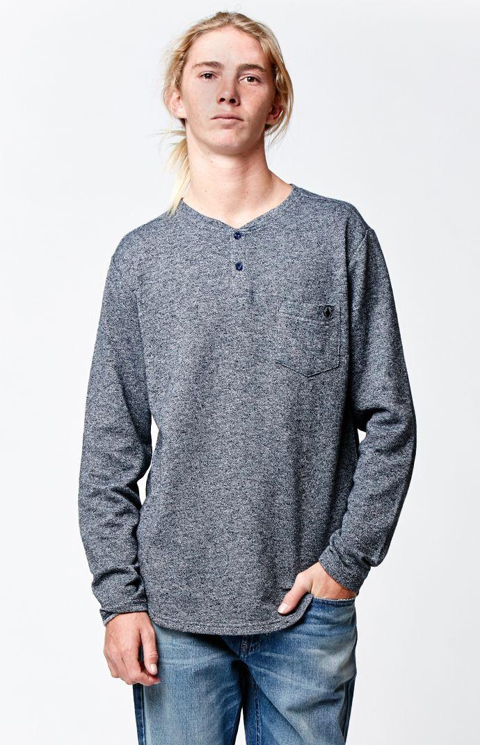 Volcom Terry Henley Long Sleeve T-shirt