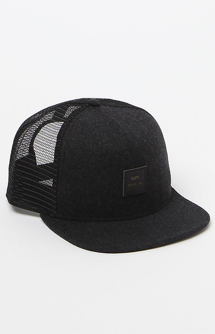 Rvca Option Five Panel Snapback Hat