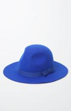 Brixton Dalila Blue Wool Dome Hat