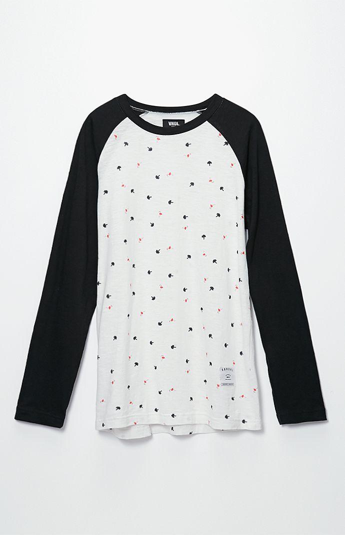 Vandal Palms & Mingos Raglan T-shirt