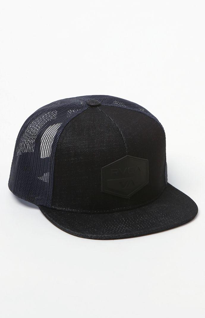 Rvca Laurel 6 Panel Snapback Hat