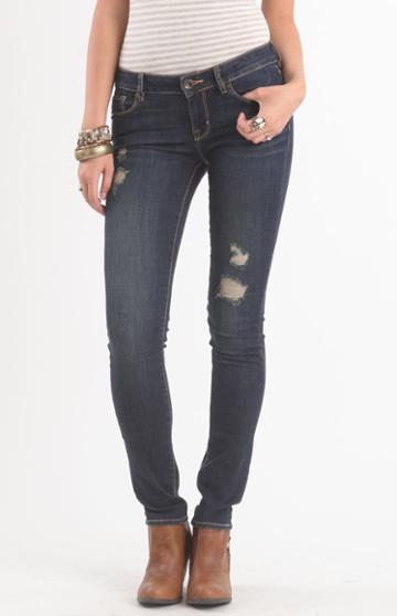 Bullhead Denim Co Womens Bullhead Denim Co Jeans - Bullhead Denim Co Coppola Dark Skinny Jeans