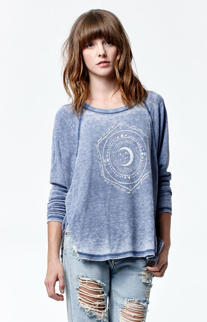 Billabong Goes In Waves Long Sleeve Thermal T-shirt