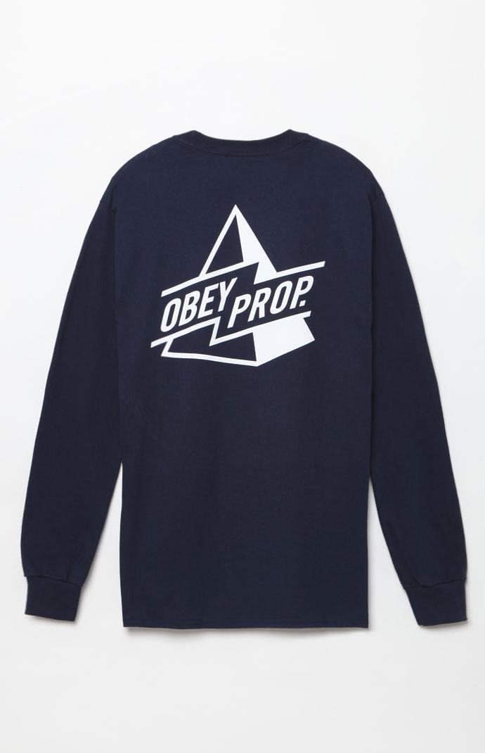 Obey Pyramid Long Sleeve T-shirt